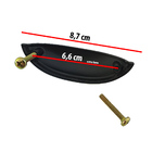 Puxador Concha Colonial Puxador Móvel Armário Kit 9 Unidades