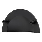 Puxador Concha Grenade Preto Fosco Torralba 64mm 4 Unidades