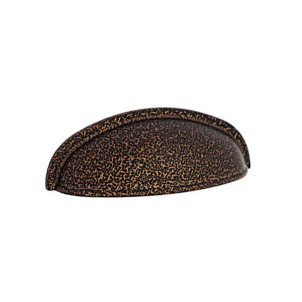 Puxador Concha Lua Ferrugem 64mm - Puxe Chic