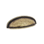 Puxador Concha Lua Ouro Velho 64mm - Puxe Chic