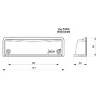 Puxador Concha Mar 96mm Gold - Jador