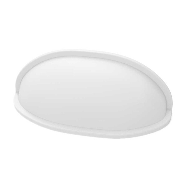 Puxador Concha Nozes 64mm Branco - Jador