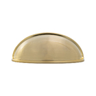 Puxador Concha Nozes 64mm Gold Escovado - Jador