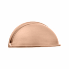 Puxador Concha Nozes 64mm Red Gold Escovado - Jador