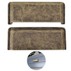 Puxador Concha Ouro Velho Eden Torralba 96mm 2 Unidades