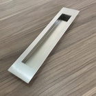 Puxador Concha Para Porta De Correr Inox Escovado 40 Cm