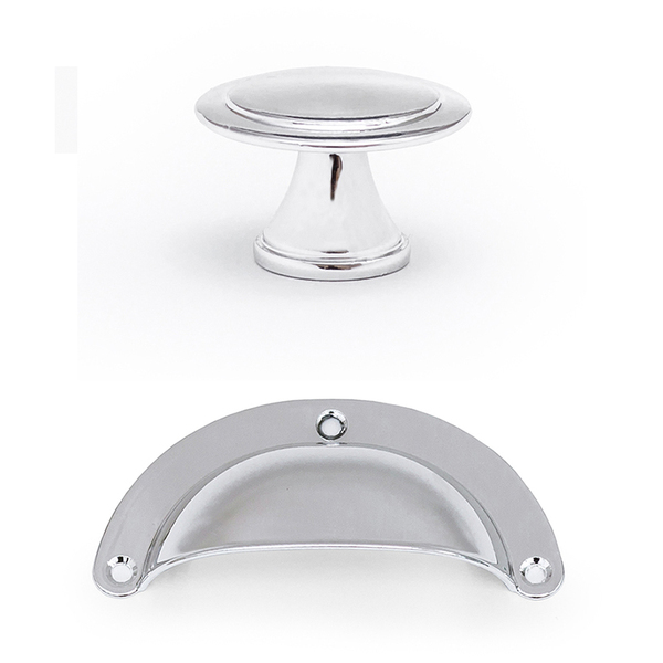 Puxador Concha Puxador De Gaveta Puxadores De Móveis 10 Pç -