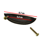 Puxador Concha Puxador Redondo Puxadores Para Moveis Kit 14 P