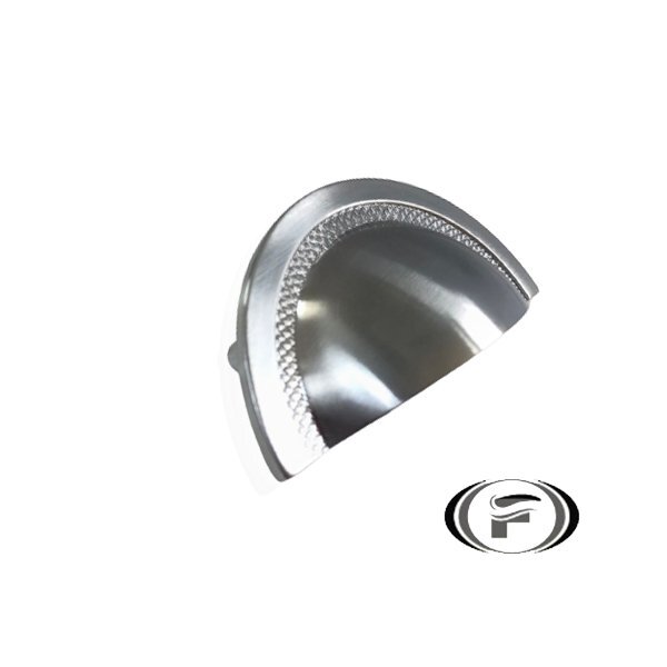 Puxador Concha Shell 64mm Cromo Escovado Zen Zp4318 | Leroy Merlin