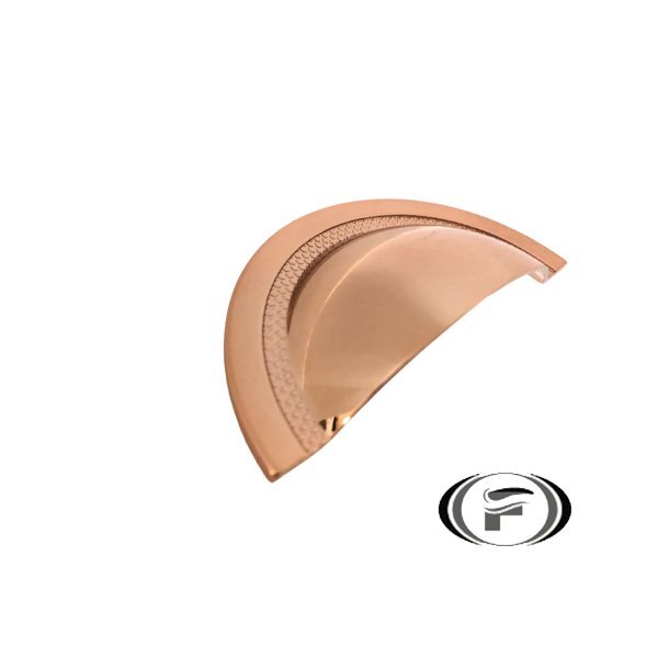 Puxador Concha Shell Zen 64mm Rose Zp4318 | Leroy Merlin