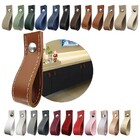 Puxador Costurado Doko Gaveta Porta Móveis Textura De Couro S