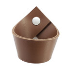 Puxador Coxi Parafuso - Textura De Couro Marrom - Parafuso Br