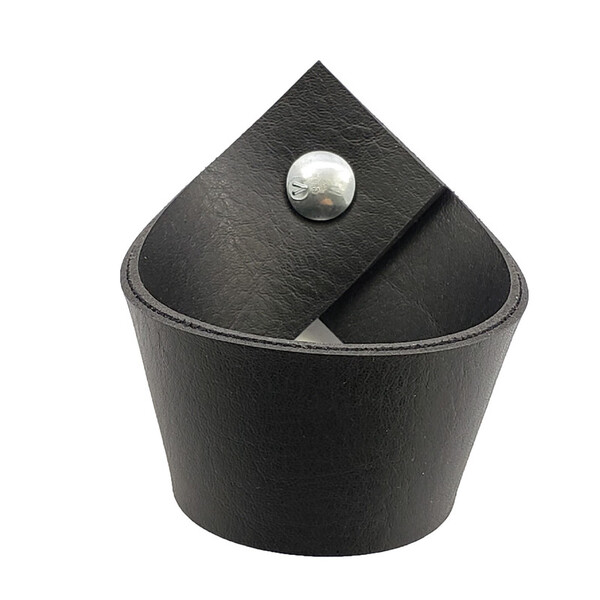 Puxador Coxi Parafuso - Textura De Couro Preto - Parafuso Cro