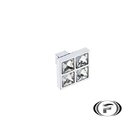 Puxador Cristal Il4410 Cromado Ponto Italy Line