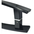 Puxador Curvo Para Porta Pivotante 1 Metro Madeira E Vidro In