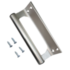 Puxador De Aluminio Buzio Porta Portao Correr Fosco 145mm