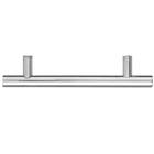 Puxador de Alumínio Cromado Polido 96 mm cod.210 Pauma