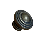 Puxador De Gaveta Redondo Vintage Colonial Bronze Antigo 659