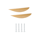 Puxador de Móvel Alumínio Marrom 128mm 2 Peças Milan M Inspire