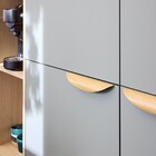 Puxador de Móvel Alumínio Marrom 128mm 2 Peças Milan M Inspire