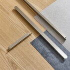 Puxador de Móvel Alumínio Prata Escovado 128mm 1 Peça Java Inspire