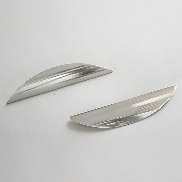 Puxador de Móvel Alumínio Prata Escovado 160mm 2 Peças Milan G Inspire