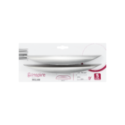 Puxador de Móvel Alumínio Prata Escovado 160mm 2 Peças Milan G Inspire