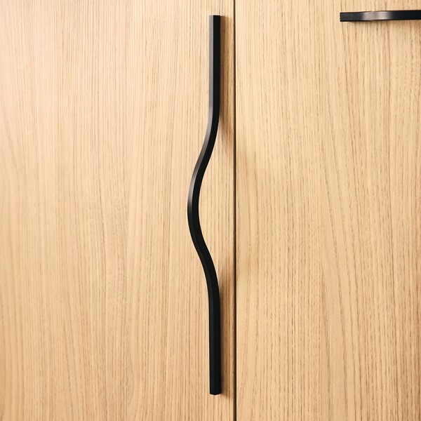 Puxador de Móvel Alumínio Preto 305/195mm 1 Peça Edwin G Inspire