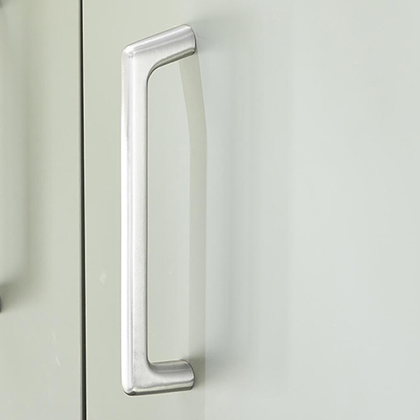 Puxador de Móvel Zamac Prata Escovado 128mm 1 Peça Willy Inspire