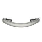 Puxador de Plástico 131 Cromado Fosco 64 mm Zamar