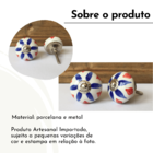 Puxador De Porcelana Dora