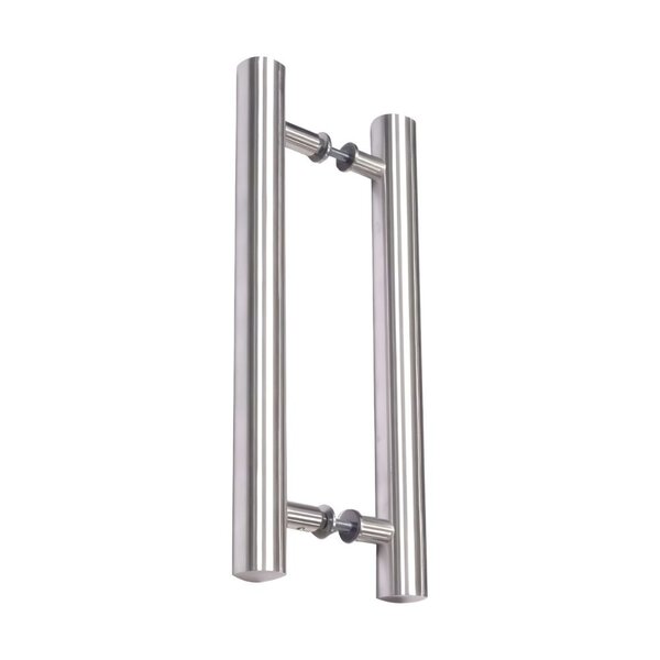 Puxador De Porta 150cm X 38mm Alumínio Cromado