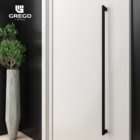 Puxador de Porta 1 metro Aço Inox Preto Fosco Chronos