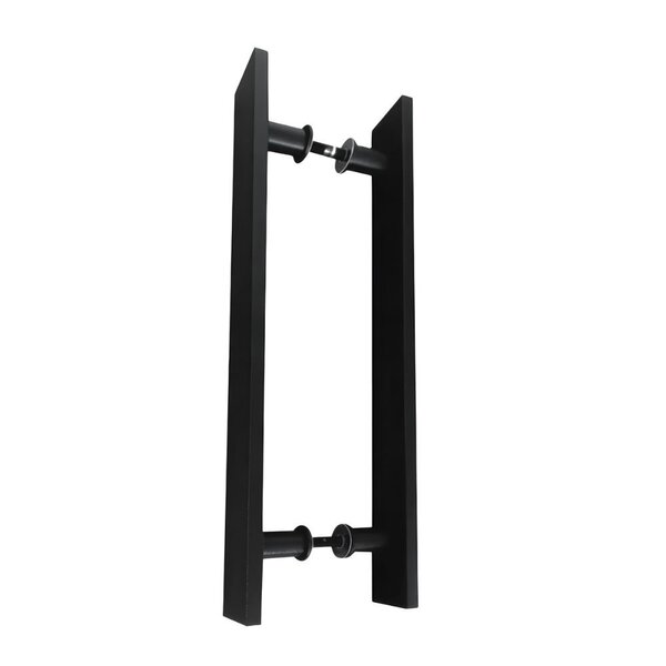 Puxador De Porta 40cm X 25mm Alumínio 7003 Reto Barra Chata P