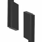 Puxador de Porta 60cm Aço Inox Preto Fosco Zeus