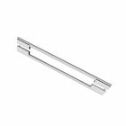 Puxador de Porta 80cm Aço Inox Prata Escovado Zeus