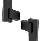 Puxador de Porta 80cm Aço Inox Preto Fosco Chronos