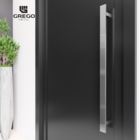 Puxador de Porta Aço Inox Escovado 1 Metro Perseu