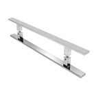 Puxador de Porta Aço Inox Polido Alto Brilho 50cm Perseu