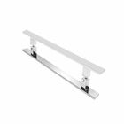 Puxador de Porta Aço Inox Polido Alto Brilho 50cm Perseu