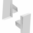 Puxador de Porta Aço Inox Polido Alto Brilho 70cm Perseu