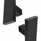 Puxador de Porta Aço Inox Preto Fosco 50cm Perseu