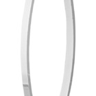 Puxador De Porta Barra Curva Arco Cromado 40cm