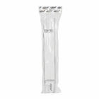 Puxador de Porta Pivotante e de Correr de Madeira Vidro e Aço em Alumínio Escovado Barra Reta 60cm Vesfer