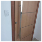 Puxador De Porta Inox 1 Metro E 20cm Retangular Cromada Area