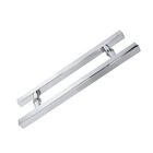 Puxador De Porta Inox Aco 1 Metro E 20 Cm Porta Retangular