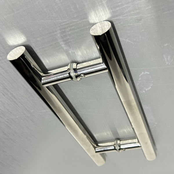 Puxador De Porta Inox Polido Tubular