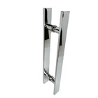 Puxador De Porta Pivotante Tubular H Inox
