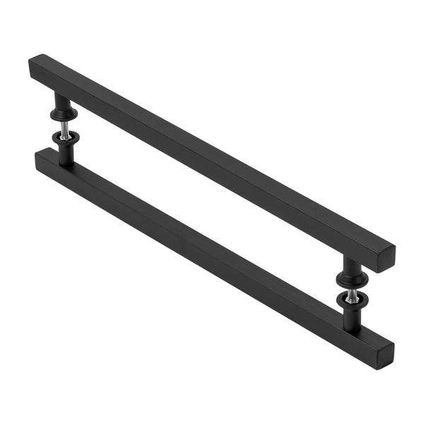 Puxador De Porta Reto Preto 60cm