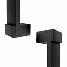 Puxador De Portas Em Aço Inox Preto Fosco 1,0 Metro Atlas